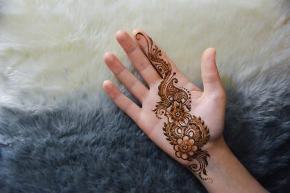 Intricate Palm strip