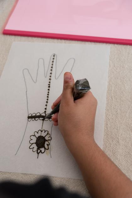 kids henna workshop